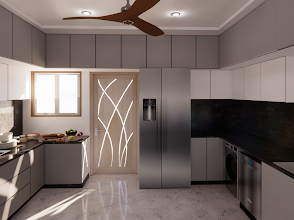 Minimalist Study bedroom layout by HOD Creation